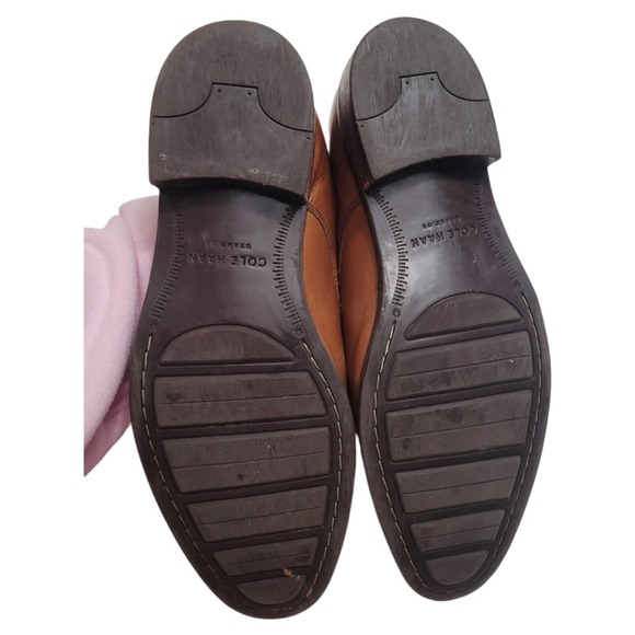 Cole Haan Lenox Hill Cap Toe Oxford - Tan Size 10M - Picture 6 of 8